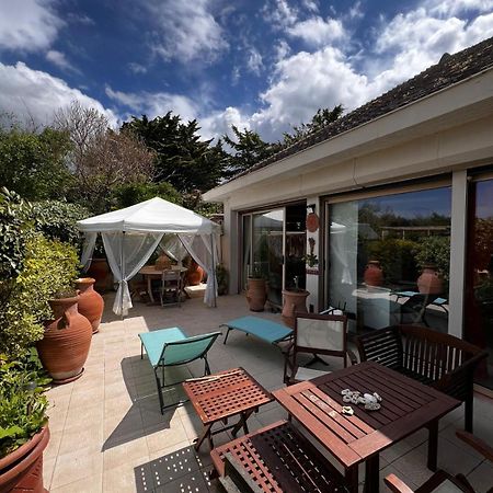 Villa Un Coin Paisible En Front De Mer à Ouistreham Extérieur photo